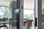 Vetrotermico porte vitrée de luxe design entrée terrasse par Bertoli