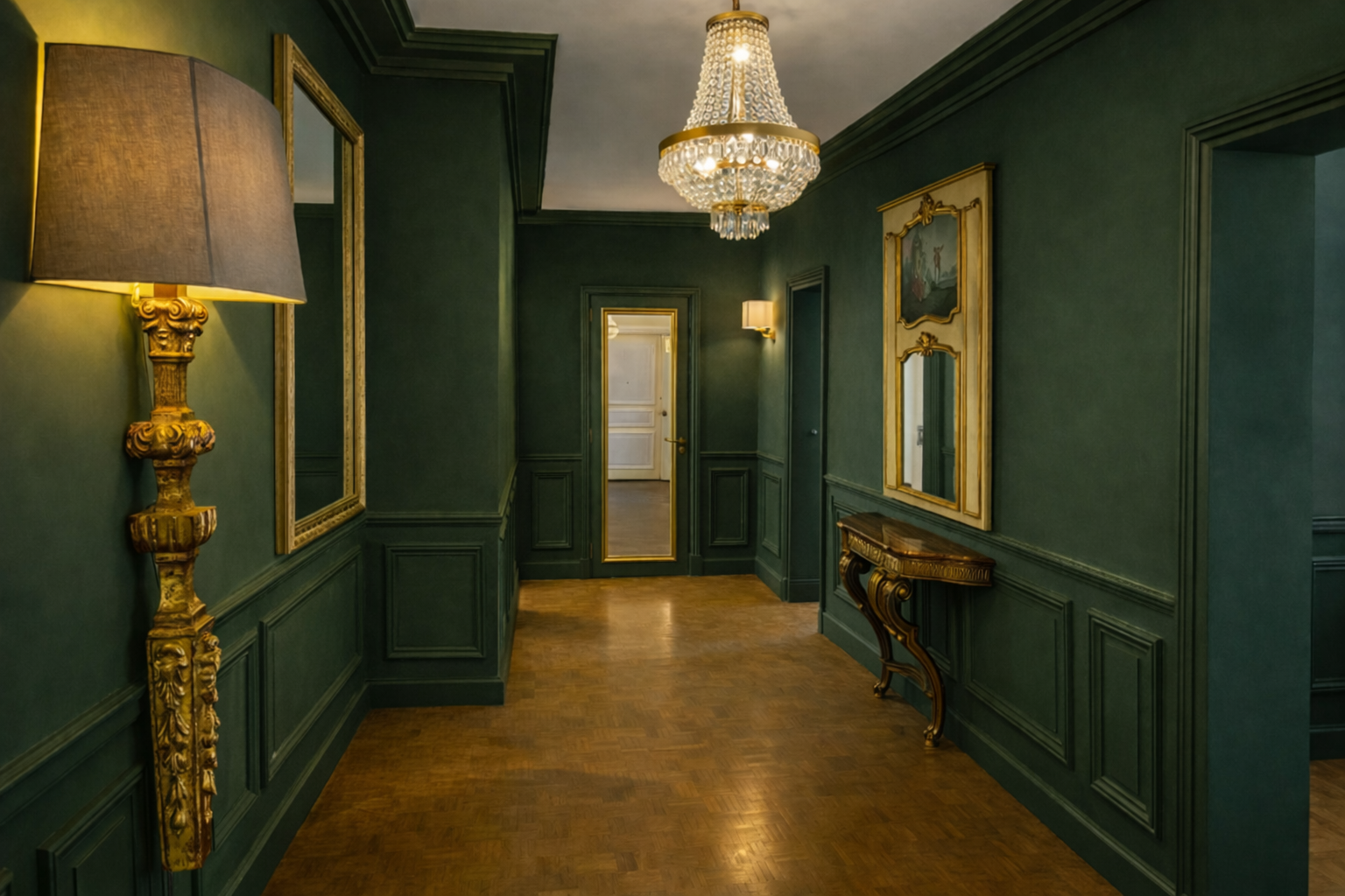 Boiserie murale lambris ART DÉCO BERTOLI