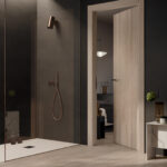 Porte fil vertical chene ice PIVER GAROFOLI BERTOLI